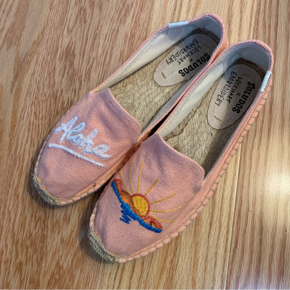 Soludos x Lockhart Embroidery Espadrilles